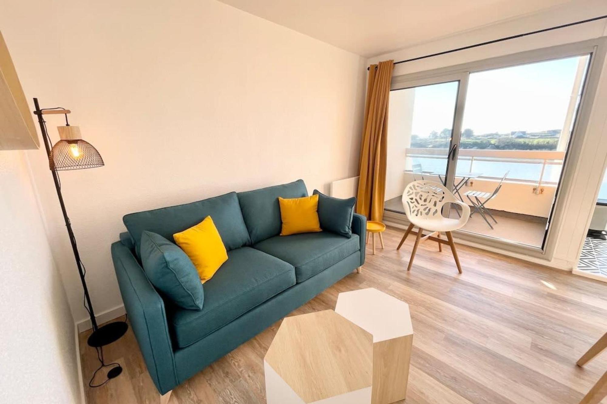 Pieds Dans L'Eau T2 Archi Cosy - Vue Mer 180 Ploemeur Luaran gambar