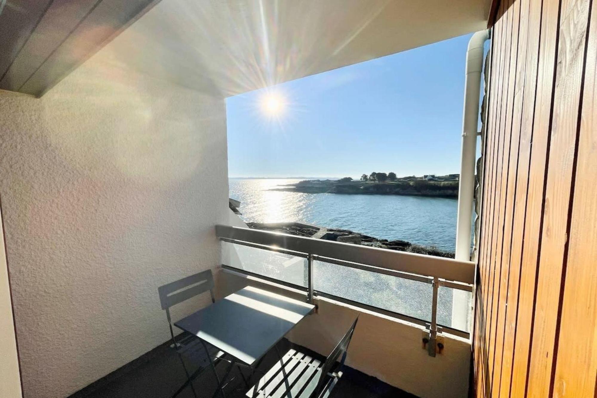Pieds Dans L'Eau T2 Archi Cosy - Vue Mer 180 Ploemeur Luaran gambar